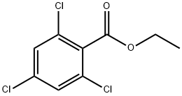 2,4,6-三氯苯甲酸乙酯 结构式