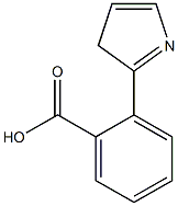 2-(3H-pyrrol-2-yl)benzoic acid Struktur