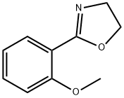 2-(2-甲氧基苯基)-4,5-二氢恶唑 结构式