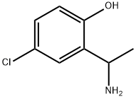 2-(1-aMinoethyl)-4-chlorophenol Struktur