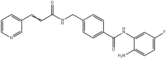 西达本胺, 743420-02-2, 结构式