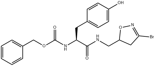 744198-19-4 Benzyl (S)-1-((3-BroMo-4,5-Dihydroisoxazol-5-Yl)MethylaMino)-3-(4-Hydroxyphenyl)-1-Oxopropan-2-YlcarbaMate