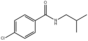 4-chloro-N-isobutylbenzamide 化学構造式