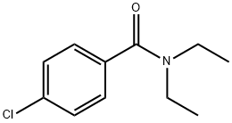 4-クロロ-N,N-ジエチルベンズアミド 化学構造式