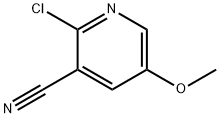 2-氯-5-甲氧基氰吡啶,74650-73-0,结构式