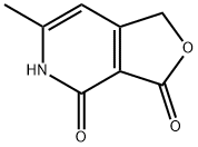 4-Hydroxy-6-Methylfuro(3,4-c)pyridin-3(1H)-one Structure