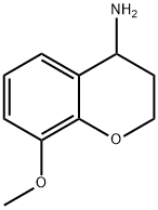 8-甲氧基色满-4-胺 结构式