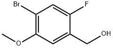 (4-溴-2-氟-5-甲氧基苯基)甲醇,749931-19-9,结构式