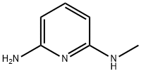N-甲基-2,6-二氨基吡啶 结构式