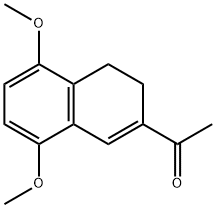 5,8-DiMethoxy-2-acetyl-3,4-dihydronaphthalene Structure