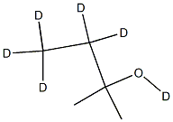 叔戊醇-D6 结构式