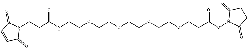 Maleimide-PEG4-NHS Ester Structure