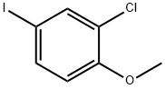 2-氯-4-碘苯甲醚, 75676-72-1, 结构式