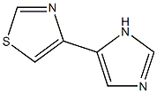 Thiazole, 4-(5-imidazolyl)- (4CI)|4-(1H-咪唑-5-基)噻唑