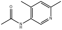 AcetaMide, N-(4,6-diMethyl-3-pyridinyl)- Structure