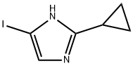 2-环丙基-4-碘咪唑, 761426-65-7, 结构式