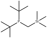 DI-tert-BUTYL(TRIMETHYLSILYLMETHYL)PHOSPHINE Struktur