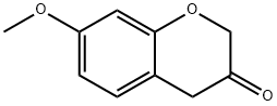7-Methoxy-2H-chroMen-3(4H)-one Structure