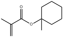 1-甲基-1-环己基异丁烯酸酯,76392-14-8,结构式