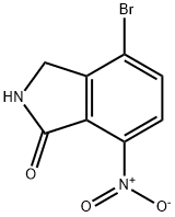 4-溴-7-硝基异吲哚啉-1-酮, 765948-99-0, 结构式