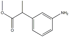 Methyl 2-(3-aMinophenyl)propanoate Structure
