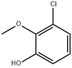 3-氯-2-甲氧基苯酚, 77102-92-2, 结构式