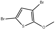 3,5-dibroMo-2-Methoxythiophene 化学構造式