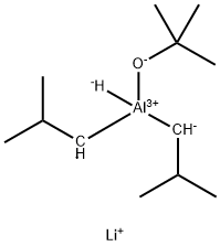 Lithium diisobutyl-tert-butoxyaluminum hydride Struktur