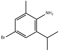 4-broMo-2-isopropyl-6-Methylaniline Structure
