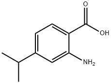 2-氨基-4-异丙基苯甲酸,774165-27-4,结构式