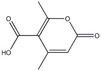 4,6-diMethyl-2-oxo-2H-pyran-5-carboxylic acid Structure