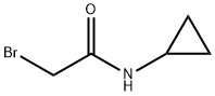 2-broMo-n-cyclopropyl-acetaMide Structure