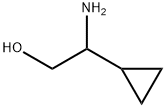 2-AMino-2-cyclopropylethan-1-ol HCl, 776315-67-4, 结构式