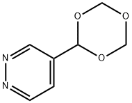 4-(1,3,5-trioxan-2-yl)pyridazine Structure