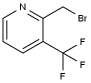 2-(Bromomethyl)-3-(trifluoromethyl)pyridine Structure