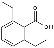 2,6-diethylbenzoic acid Structure