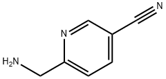 6-AMinoMethyl-nicotinonitrile 化学構造式