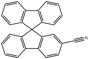 9,9'-SPIROBI[FLUORENE]-2-CARBONITRILE,782504-06-7,结构式