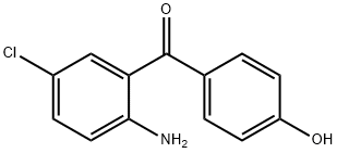 2-AMino-5-chloro-4'-hydroxybenzophenone,784-41-8,结构式