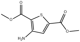 DiMethyl 3-aMinothiophene-2,5-dicarboxylate Structure