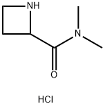 N,N-DiMethyl-2-azetidinecarboxaMide HCl Structure