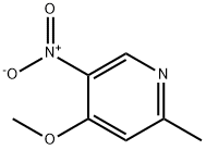 4-Methoxy-2-Methyl-5-nitropyridine 结构式