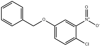 1-chloro-2-nitro-4-phenylmethoxybenzene Structure