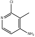 2-Chloro-3-Methylpyridin-4-aMine Struktur