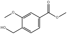 Benzoic acid, 4-(hydroxyMethyl)-3-Methoxy-, Methyl ester Structure