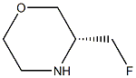 (3R)-3-(fluoroMethyl)-Morpholine Structure