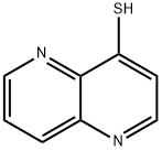 1,5-Naphthyridine-4-thiol Structure