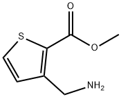 Methyl 3-(aMinoMethyl)thiophene-2-carboxylate hcl Structure