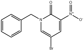 1-Benzyl-5-broMo-3-nitro-1H-pyridin-2-one Structure