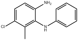 5-氯-6-甲基-N1-苯基苯-1,2-二胺, 79759-93-6, 结构式